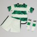 Celtic Koszulka Podstawowych Dziecięca 2023-24 Krótki Rękaw (+ Krótkie spodenki)